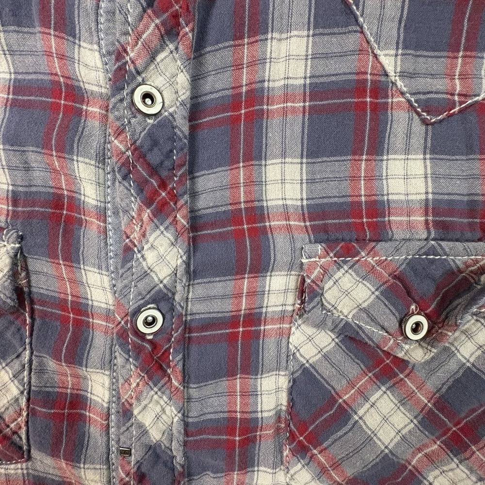 Buffalo David Bitton Men's L (Fits like M) Multicolor SS Plaid SEE DESCRIPTION - Picture 10 of 16